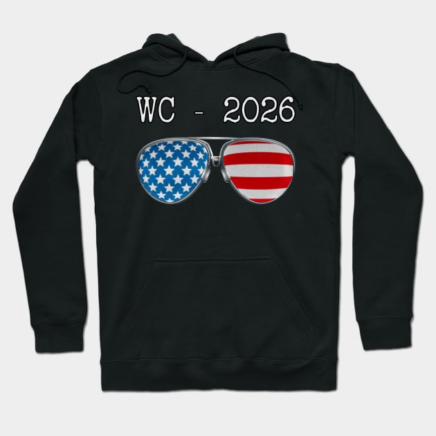 AMERICA PILOT GLASSES WORLD CUP 2026 Hoodie by SAMELVES